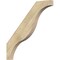 Ekena Millwork 4"W x 44"D x 44"H Funston Rough Sawn Knee Brace, Douglas Fir BRC04X44X44FST00RDF - alternate 1